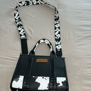 Wrangler cow purse